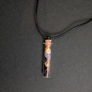Twilight Inspired Spell Jar Pendant Necklace